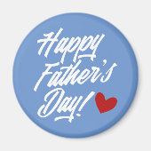 Die Kalligraphie des einfachen glücklichen Vaters  Magnet (Vorne)