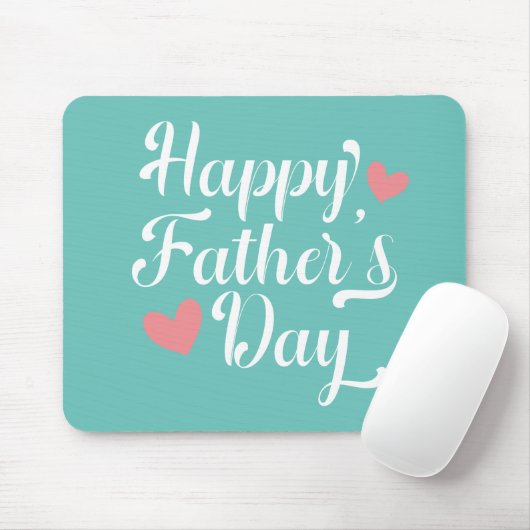 Die Kalligraphie des einfachen glücklichen Vaters Mousepad (Mit Mouse)