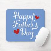 Die Kalligraphie des einfachen glücklichen Vaters  Mousepad (Mit Mouse)