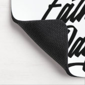 Die Kalligraphie des einfachen glücklichen Vaters  Mousepad (Ecke)