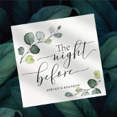 Die Kalligraphie vor Napkins Serviette