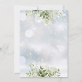 Die kalte Außendusche im Grünen. Einladung (Rückseite)