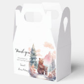 Die kalte Outdoor-Winterwaldbärendusche Geschenkschachtel (Geöffnet)