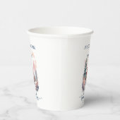 Die kalte Outdoor-Winterwaldbärendusche Pappbecher (Rechts)