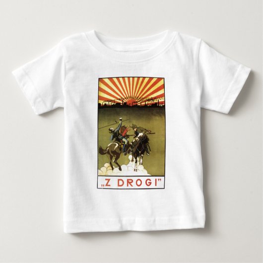 Die kalter Kriegs-Sowjetunions-Propaganda-Plakate Baby T-shirt (Vorderseite)