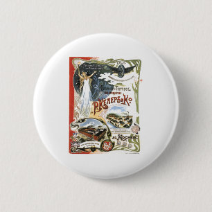 Die kalter Kriegs-Sowjetunions-Propaganda-Plakate Button