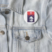 Die kalter Kriegs-Sowjetunions-Propaganda-Plakate Button (Beispiel)