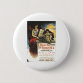 Die kalter Kriegs-Sowjetunions-Propaganda-Plakate Button (Vorderseite)