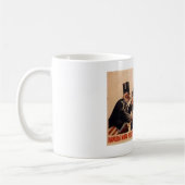 Die kalter Kriegs-Sowjetunions-Propaganda-Plakate Kaffeetasse (Links)