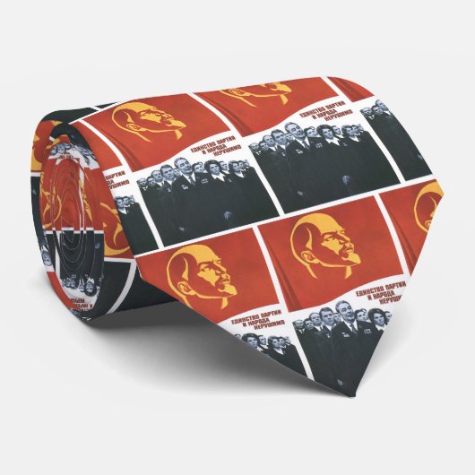 Die kalter Kriegs-Sowjetunions-Propaganda-Plakate Krawatte (Gerollt)