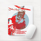 Die kalter Kriegs-Sowjetunions-Propaganda-Plakate Mousepad (Mit Mouse)