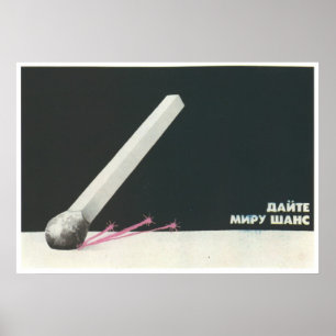 Die kalter Kriegs-Sowjetunions-Propaganda-Plakate Poster