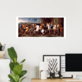 Die kalydonische Boarenjagd, 1637-38 Poster (Heimbüro)