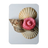 Die Kamelien und die Muscheln Magnet (Vertikal)