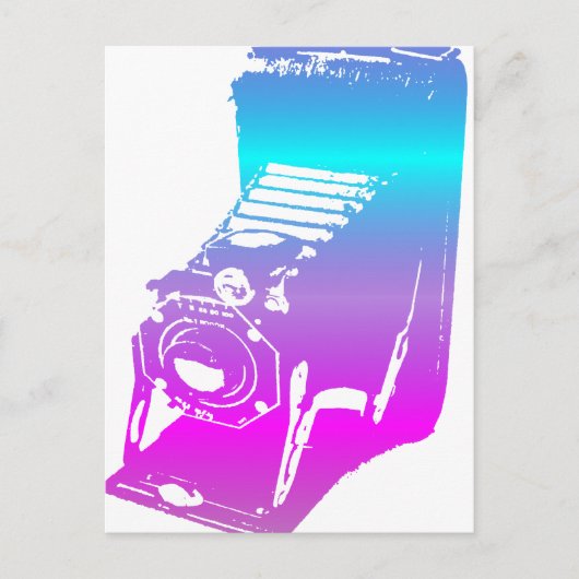 die Kamera - Farbtöne Postkarte (Vorderseite)