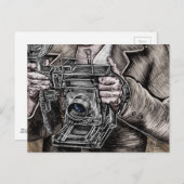 Die Kamera King Postkarte (Vorne/Hinten)