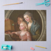 Die Kamera Obscura von Charles A. P. Van Loo Seidenpapier (Basteln)