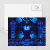 Die Kammer der digitalen Kunst der Talidos Postkarte (Vorne/Hinten)