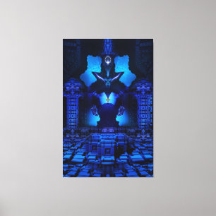 Die Kammer von Talidos Canvas Print Leinwanddruck