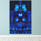 Die Kammer von Talidos Canvas Print Leinwanddruck (Insitu (Holzboden))