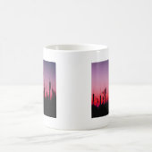 Die Kämpfe im Sonnenuntergang Kaffeetasse (Mittel)