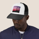 Die Kämpfe im Sonnenuntergang Truckerkappe (Beispiel)