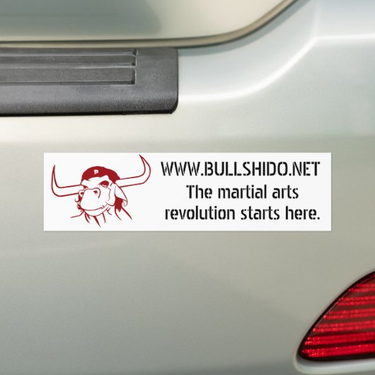 Die Kampfkunstrevolution beginnt hier Autoaufkleber (Auf Auto)