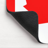 Die kanadische Flagge - Kanada-Andenken Mousepad (Ecke)