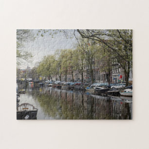 Die Kanäle von Amsterdam Puzzle