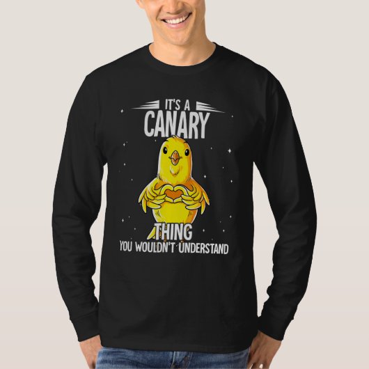 Die Kanarienvogel T-Shirt (Vorderseite)