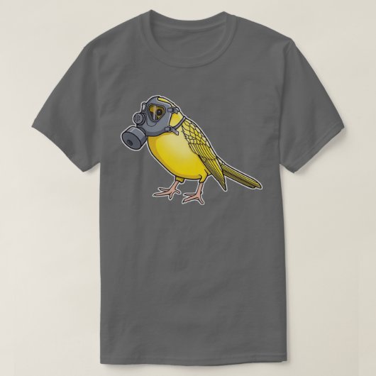 Die Kanarienvogel T-Shirt (Design vorne)