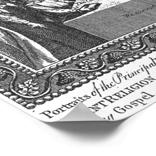 Die Kandle der Reformation ist erhellt' Poster (Ecke)