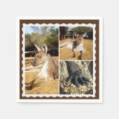 Die Kangaroo Bildersammlung, Paper Napkins Serviette (Vorderseite)