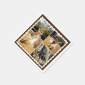 Die Kangaroo Bildersammlung, Paper Napkins Serviette (Ecke)