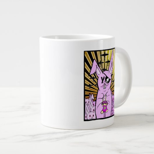 Die Kaninchen 2012 Jumbo-Tasse (Vorderseite Rechts)