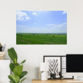 Die Kansas-Landschaft Poster (Heimbüro)