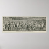 Die Kanterbury-Pilger von William Blake Poster (Vorne)