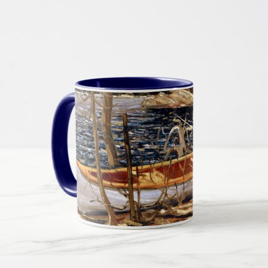 Die Kanuele, schöne Kunst von Tom Thomson Tasse (Vorderseite Links)