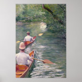 Die Kanus, 1878 Poster (Vorne)