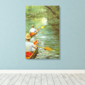 Die Kanus, Perissoires von Gustave Caillebotte Leinwanddruck (Insitu (Holzboden))