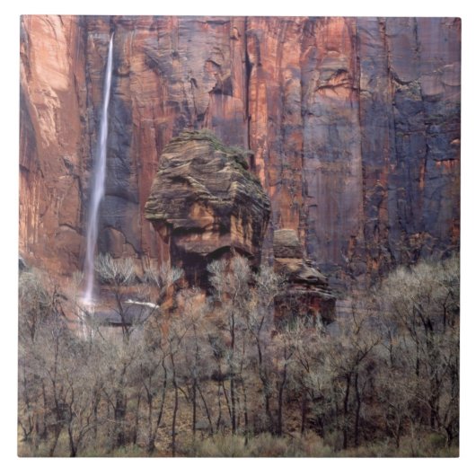 Die Kanzel und der ephemere Wasserfall Fliese (Vorderseite)