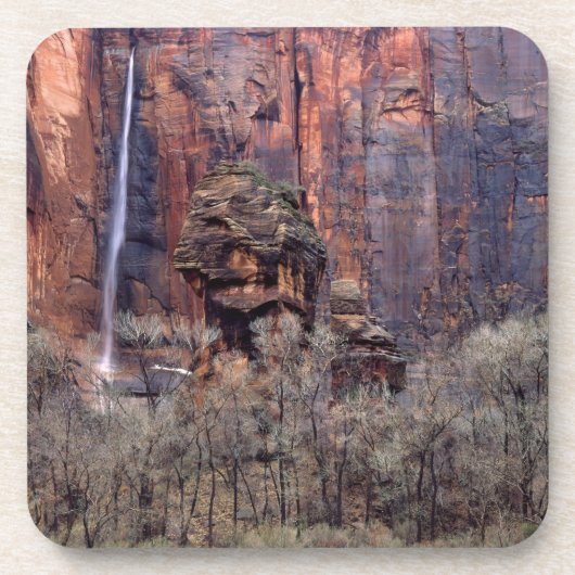 Die Kanzel und der ephemere Wasserfall Untersetzer (Vorderseite)