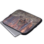Die Kanzel und ephemere Wasserfall Laptopschutzhülle (Vorne Knopf)