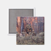 Die Kanzel und ephemere Wasserfall Magnet (Vorderseite/Rückseite)