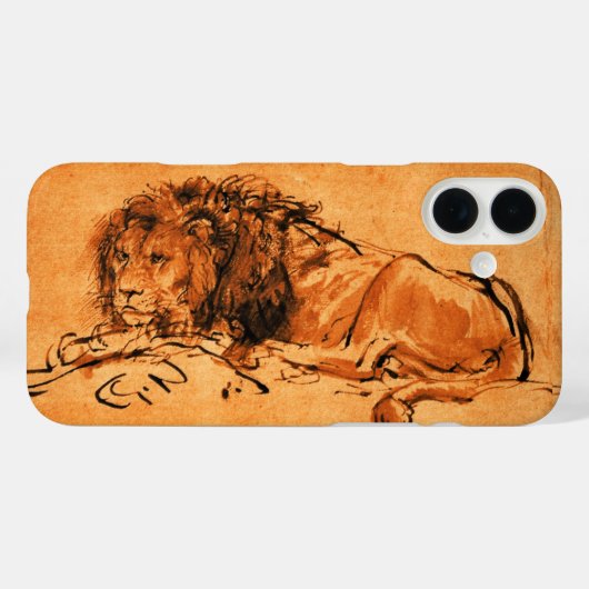 DIE KAP-LÖSUNG NACH UNTEN, Orange, Schwarz Case-Mate iPhone Hülle (Rückseite (Horizontal))