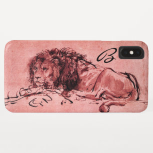 DIE KAP-LÖSUNG NACH UNTEN, Pink, Schwarz iPhone XS Max Hülle