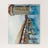 Die Kapellbrücke in Luzern (Schweiz) Puzzle (Vertikal)