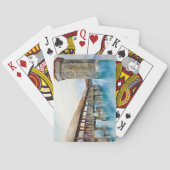 Die Kapellbrücke in Luzern (Schweiz) Spielkarten (Rückseite)