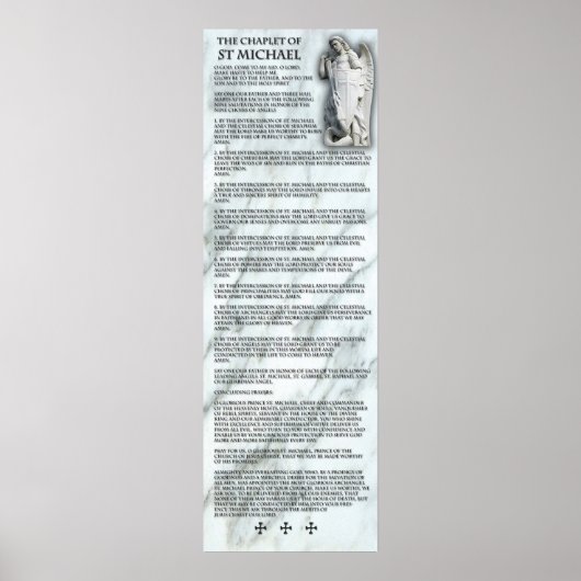 Die Kapelle des hl. Michael dem Erzengel. Poster (Vorne)