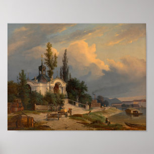 Die Kapelle Johannes Nepomuk auf dem Schanzel Poster